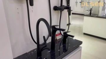Black Shower Mixer