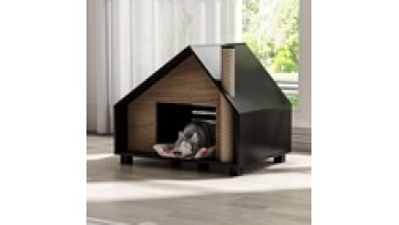 simplicity wholesale  indoor assemble large canvas solid wood  balcony  living room pet cat Detachable wooden house1