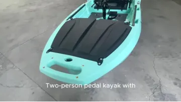 Modular Tandem Pedal Kayak for Sea Fishing with Livewell1