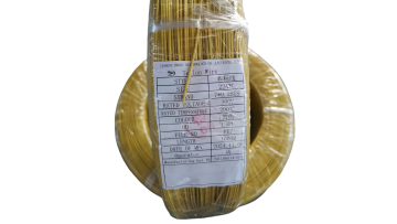 TEFLON WIRE 22# FEP YELLOW