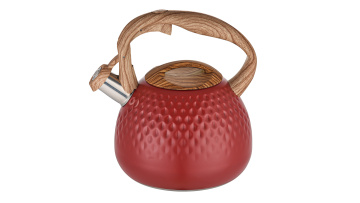 FH-588R Stainless steel red coating tea kettle