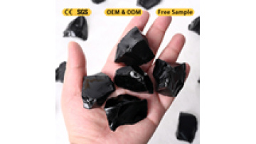 Natural Crystal Raw Stone Healing Gemstone Black Obsidian Raw Rough Stone for Home Decor1