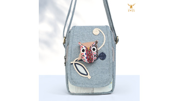 B326 Owl Crossbody Bag
