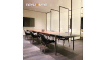 SUPERQUADRA Italian long table minimalist furniture marble solid wood  kitchen meeting room table chairs luxury dining table set1