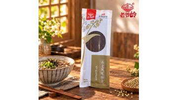 Half cooked buckwheat noodles