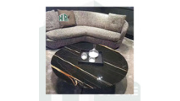 Sahara Noir Black Coffee Tables Lauren Black Round Marble Dining Tables With Gold Veins1