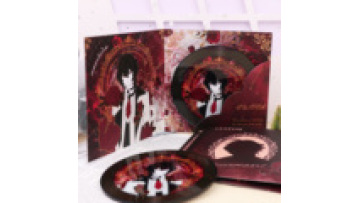 Personalized Acrylic Music Album Paper Album CD Set Hanging Plastic Cartoon Keychain Custom CD Album Acrylic1