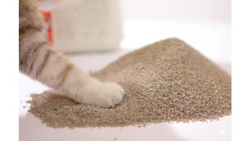Aloe Vera Scented Activated Charcoal Bentonite Cat Litter