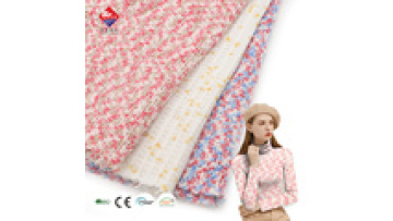 Best Quality Classic 100%polyester 260gsm Knitted Yarn-dyed Chenille Fabric for Women Dress Clothes1