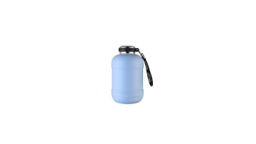 High quality powder coated water bottle insulated with strap