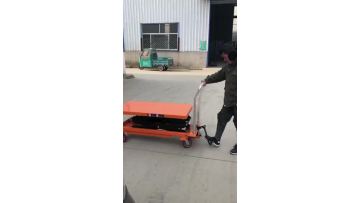 Mini scissor lift table