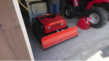 Remote control lawn mower