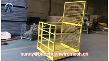 Forklift platform/forklift safety cage1