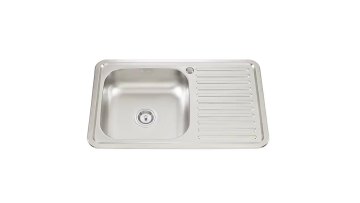 Cheap Stainless Steel NSF Commercial Kitchen Sink with Single Drainboard Single Bowl for Economic Project with Good Quality1