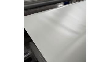 LIVITE 550GSM grey PVC coating fabric tarpaulin materials is in production.