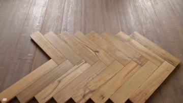 Acacia Walnut Engineered Wooden Flooring Parquet Herringbone Multi-layer Modern Apartment Online Technical Support1