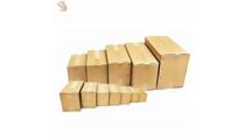 JF Custom printing wholesale corrugated paper packaging square plain white box cardboard kraft carton1