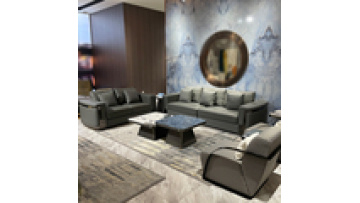 Modern royal office hotel sofas Grey couches luxury leather sectional sofa set living room furniture chesterfield leather sofas1