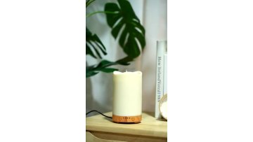 130ml Desktop Candle Flame Aroma Diffuser Ultrasonic Aroma Diffuser Aroma Home Fragrance diffuser humidifier1
