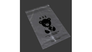 eco friendly recyclable printing warning logo poly plastic bag GRS recycled PP PE plastic clear transparent poly bags1