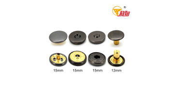 715# Brass Magnetic Snap Button Set