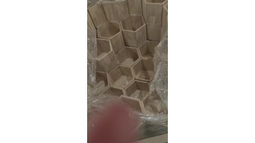Hexagonal Wooden Base