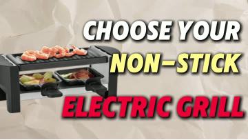 Electric Raclette Grill For 2 Persons