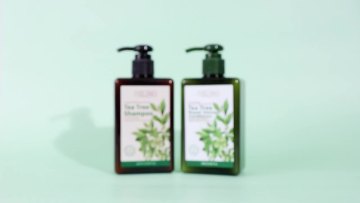 Private label Natural organic Moisturizing Lightening Whitening Oil Control Tea Tree Shampoo and Conditioners1