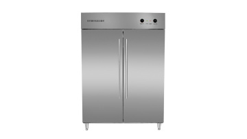Mechanical two-door disinfection cabinet