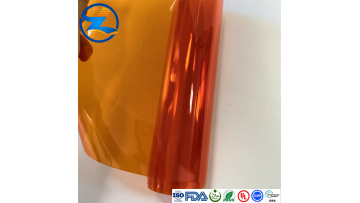 Colored pvc rigid sheet roll blister packing