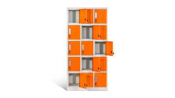 5 tier 15 door locker