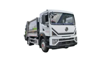 Neighborhood Compactor Garbage Truck for Household Waste Removal1