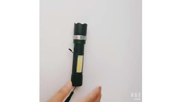 usb charging 2019 New Design Multi-functional Tactical 5w 10w high power aluminum COB led flashlight with white light1