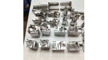 Photographer machining injection mold parts