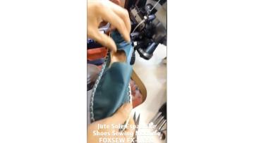 Jute Sole Espadrilles Stitching Machine