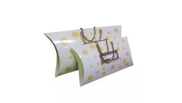 Clothing packaging paper pillow box