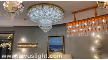 Lavius crystal luxuay chandelier