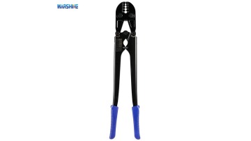 Wire Rope Crimper Operation Close View