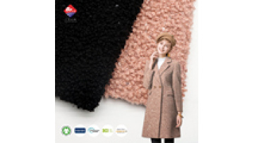 Custom Anti Pill 100% Polyester Water-Resistant Double Side Boucle Polar Fleece Fabric for Hoodie1