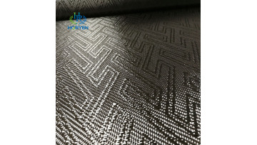 jacquard carbon fiber fabric