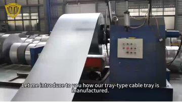 Production process of tray bridge