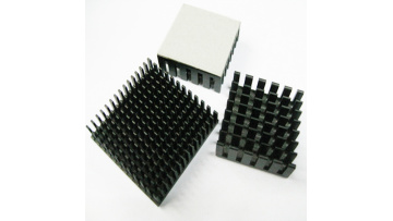 Enclosure Round Clear Anodized  Cover Extruded  Aluminum Heatsink1