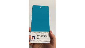 semi gloss white polyester epoxy powder coating according to RAL color code1