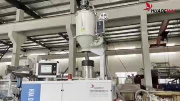 32-110mm PLC control HDPE pipe extrusion line 