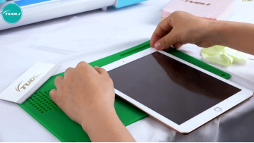 ipad hydrogel film cutting