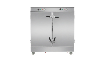 Mechanical two-door rice steamer cabinet