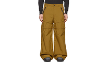 OEM Men Plus Size Wide Leg Loose Fit Trousers Cargo Stacked Pants for Men1