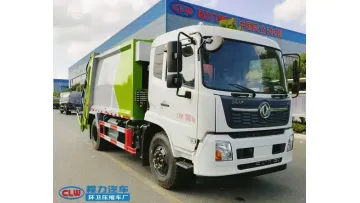High Quality Dongfeng 4X2 12cbm Refuse Compaction Vehicle1