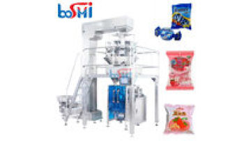 Multi-function 1014 Heads Electronic Weighing Packing Soft Pop Candy Microwave Popcorn Automatic Packaging Machine Suppliers1