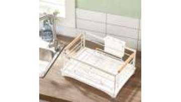 Large Capacity Stainless Steel Dish Rack Kitchen Restaurant Sink Dish Drying Rack Drainer Cup Metal Shelf for Bathroom Use1